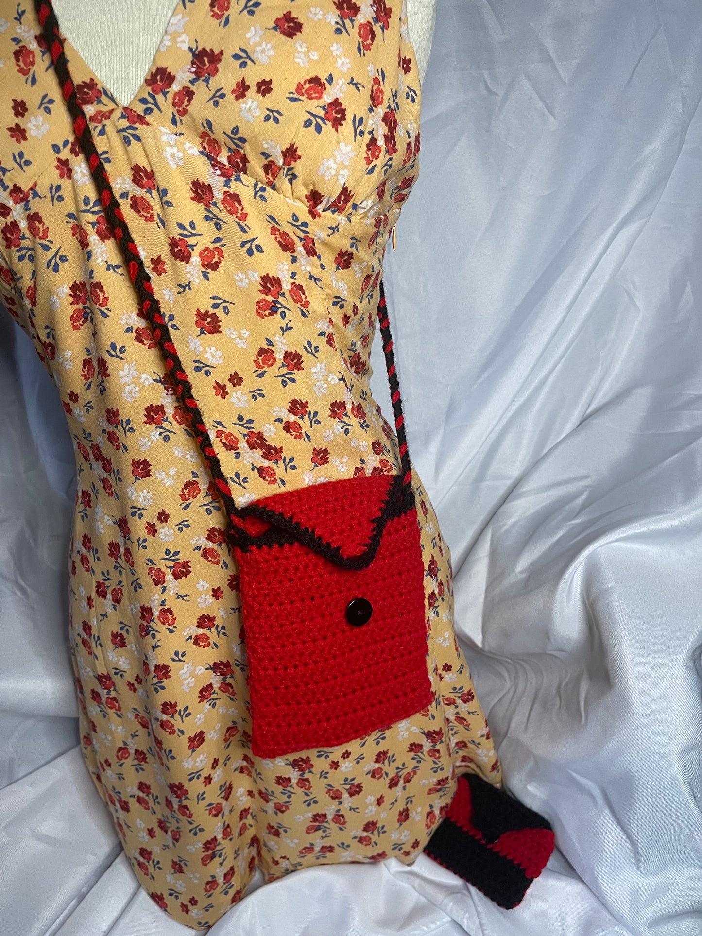 Crochet Cross Body Bag