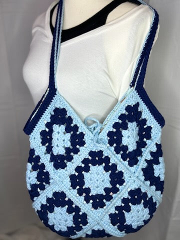 CROCHET GRANNY SQUARE BAG