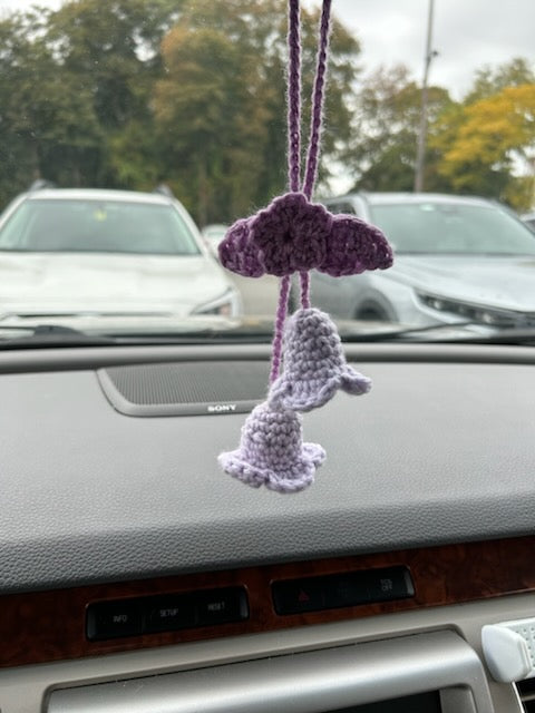 CUTE CROCHET CAR DECOR