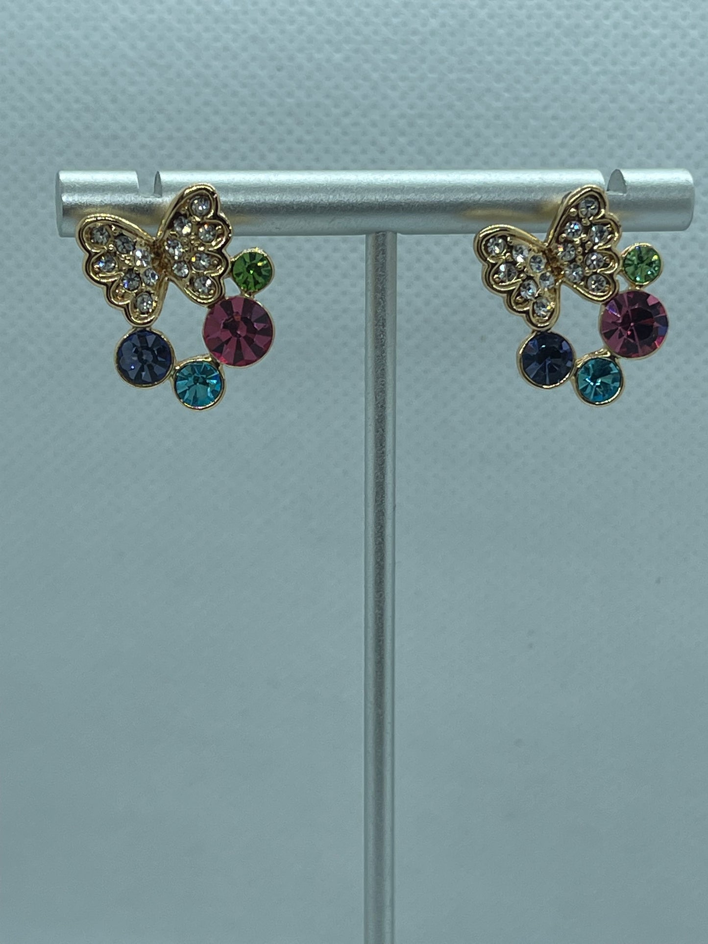 Colorful Butterfly Earrings